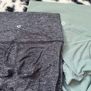 Lululemon Full Length Align Legging Bundle- Gray and Green